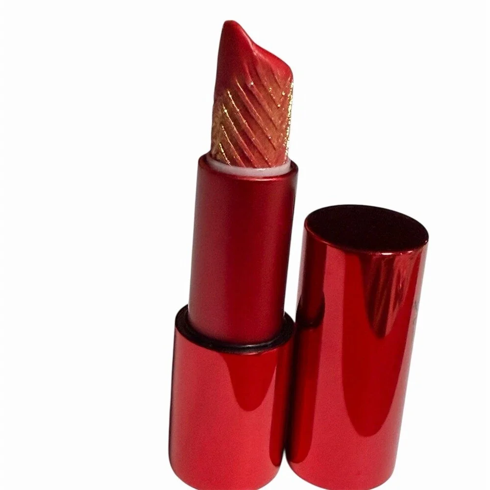 UOMA Beauty Black Magic Hypnotic Impact High-Shine Lipstick in SAVAGE (Red Gold)
